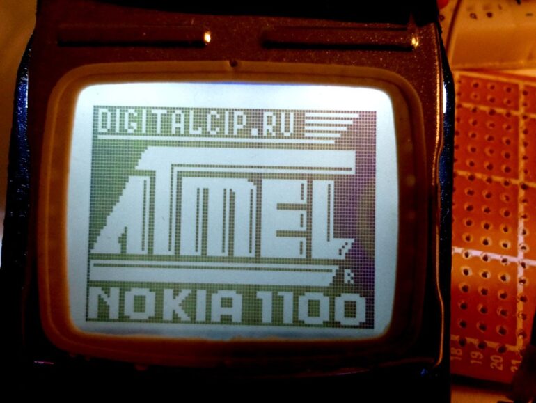 Nokia 1100 - картинка 2 - инверсная